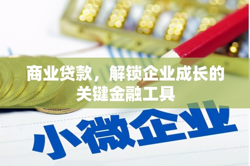 浦东商业贷款，解锁企业成长的关键金融工具