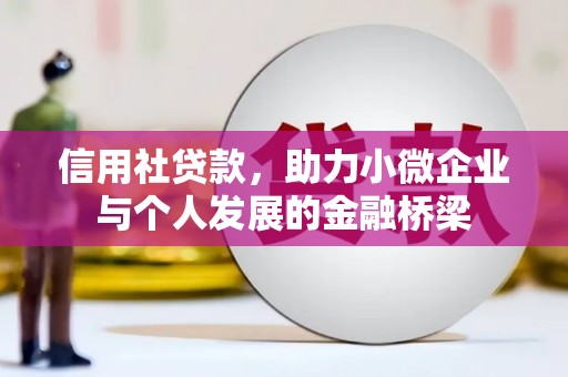 浦东信用社贷款，助力小微企业与个人发展的金融桥梁