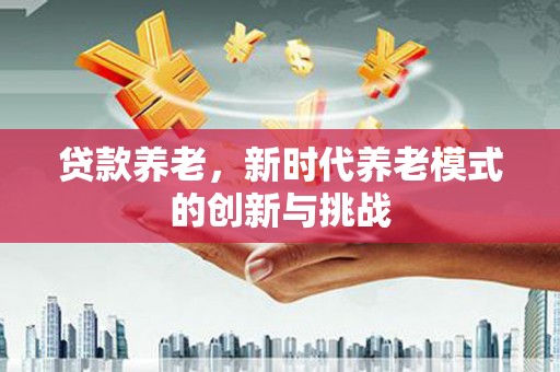 浦东贷款养老，新时代养老模式的创新与挑战