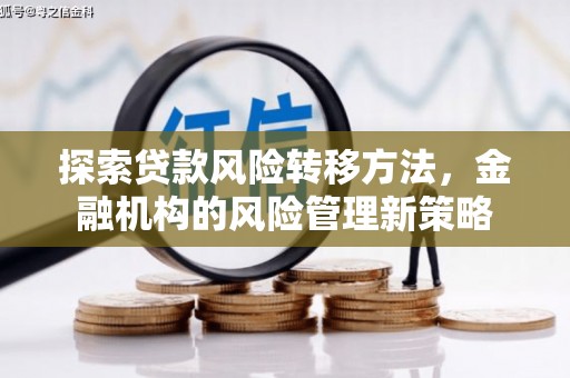 浦东探索贷款风险转移方法，金融机构的风险管理新策略