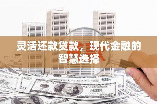 浦东灵活还款贷款，现代金融的智慧选择