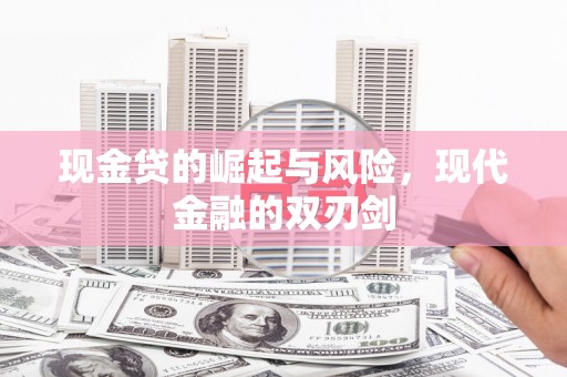 浦东现金贷的崛起与风险，现代金融的双刃剑