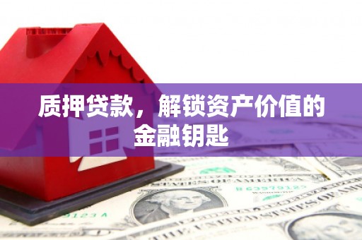 浦东质押贷款，解锁资产价值的金融钥匙