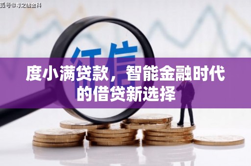 浦东度小满贷款，智能金融时代的借贷新选择