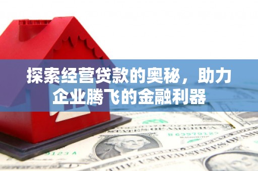 浦东探索经营贷款的奥秘，助力企业腾飞的金融利器