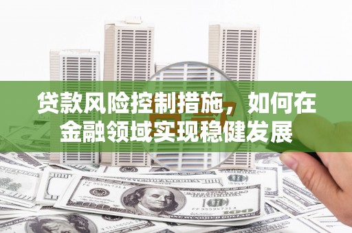 浦东贷款风险控制措施，如何在金融领域实现稳健发展
