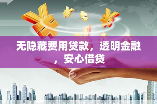 浦东无隐藏费用贷款，透明金融，安心借贷