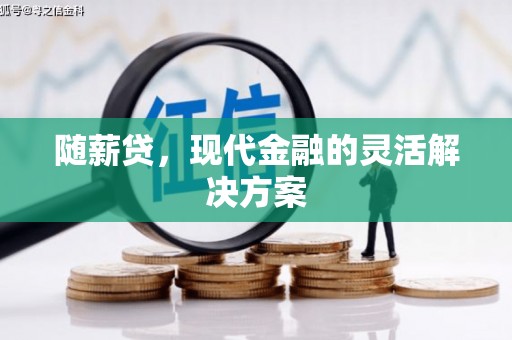 浦东随薪贷，现代金融的灵活解决方案