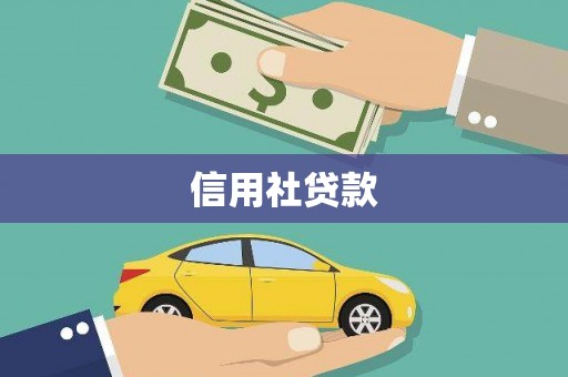 浦东信用社贷款