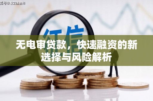 浦东无电审贷款，快速融资的新选择与风险解析