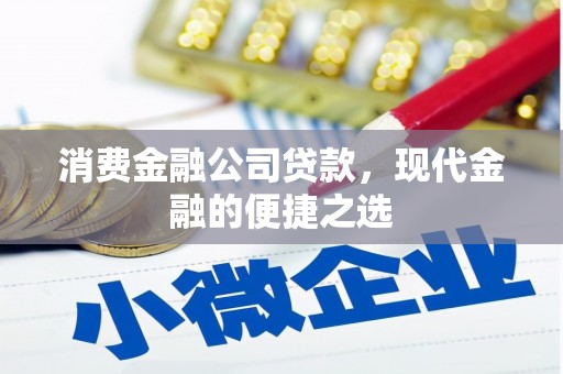 浦东消费金融公司贷款，现代金融的便捷之选