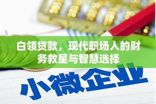 浦东白领贷款，现代职场人的财务救星与智慧选择