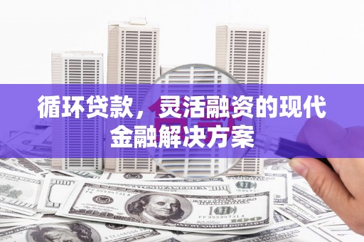 浦东循环贷款，灵活融资的现代金融解决方案