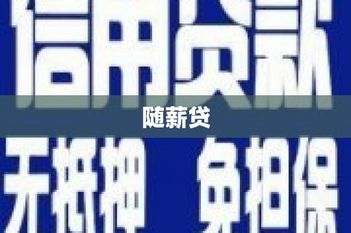 浦东随薪贷