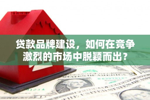 浦东贷款品牌建设，如何在竞争激烈的市场中脱颖而出？