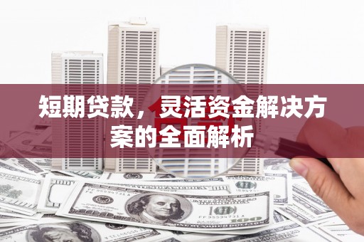 浦东短期贷款，灵活资金解决方案的全面解析