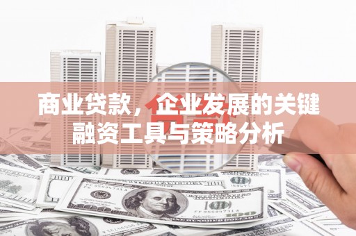浦东商业贷款，企业发展的关键融资工具与策略分析