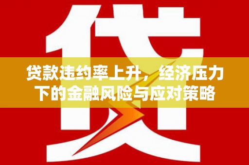 浦东贷款违约率上升，经济压力下的金融风险与应对策略