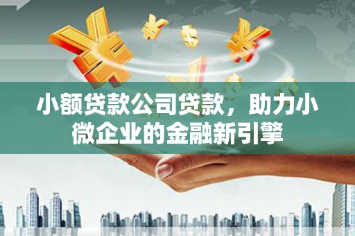 浦东小额贷款公司贷款，助力小微企业的金融新引擎