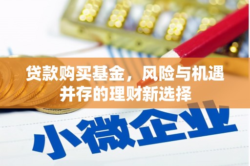 浦东贷款购买基金，风险与机遇并存的理财新选择