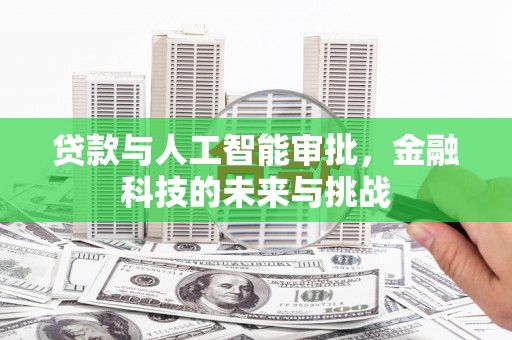 浦东贷款与人工智能审批，金融科技的未来与挑战