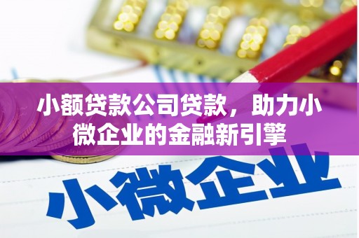 浦东小额贷款公司贷款，助力小微企业的金融新引擎