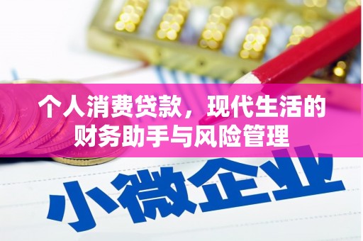 浦东个人消费贷款，现代生活的财务助手与风险管理