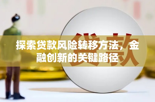 浦东探索贷款风险转移方法，金融创新的关键路径