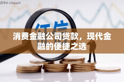 浦东消费金融公司贷款，现代金融的便捷之选
