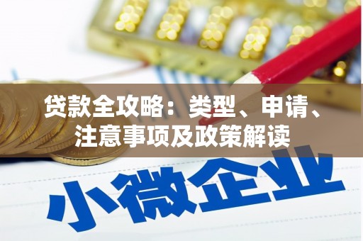 浦东贷款全攻略：类型、申请、注意事项及政策解读